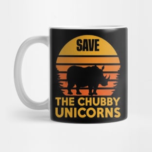 Save the chubby uniquecorn Mug